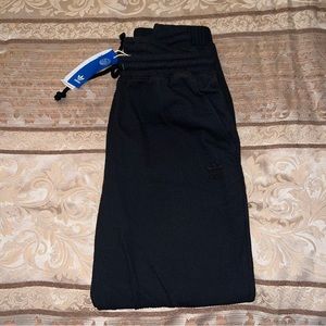 Adidas Originals Ribbed Cuffed Sweatpants in Black. Brand New with Tags.